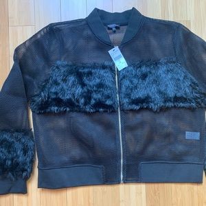 NWT Fashion Nova Milly Mesh Jacket